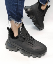 VOGGE Pantofi din piele naturală cu puf
