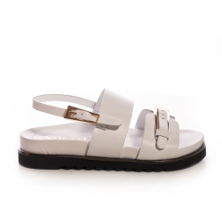 Sandale Dama Piele Albe - Eleganță și Confort!