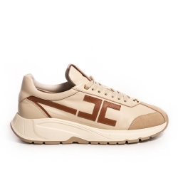 Sneakers Dama Piele Bej - Eleganță & Confort