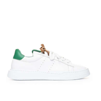 Sneakers Damă Alb Piele - Confort și Stil