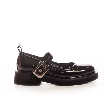 Pantofi Mary Jane Negri Damă - Eleganță  Modernă