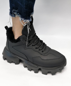 VOGGE Pantofi din piele naturală cu puf