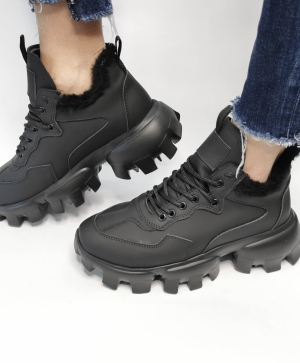 VOGGE Pantofi din piele naturală cu puf