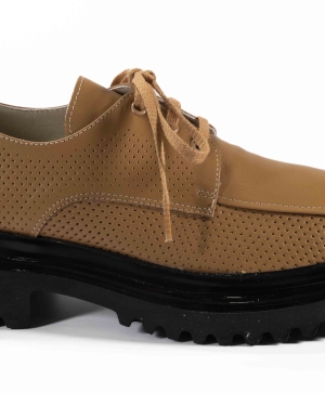 VOGGE Pantofi din piele naturală maro