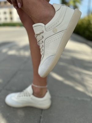 Adidași damă piele crem