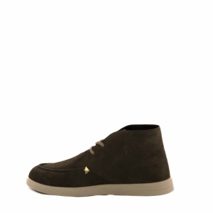 Botine Suede Damă Verde Casual