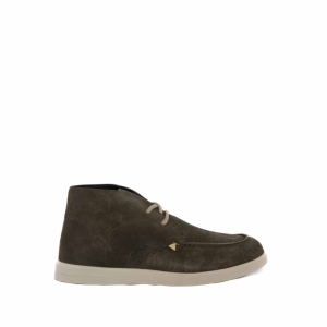 Botine Suede Damă Verde Casual