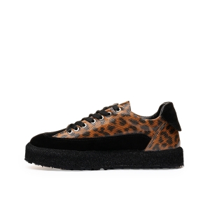 Adidași Dama Leo Negru-Animal Print - Eleganță Urbană!