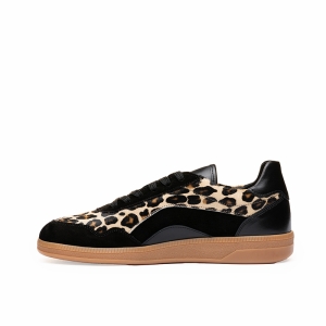 Sneakers Damă Leopard - Stil Urban & Eleganță Sălbatică!