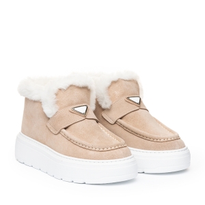 Ghete călduroase damă cu platformă