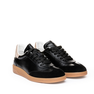 Sneakers Negri Piele