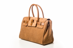 Geantă Damă Piele Întoarsă Maro Camel - Eleganță Zilnică