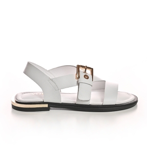 Sandale Dama Piele Albe - Confort & Stil pentru Vară!