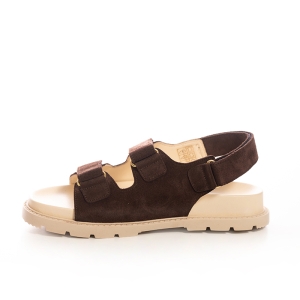 Sandale Dama Piele Intoarsa Maro - Confort & Stil!