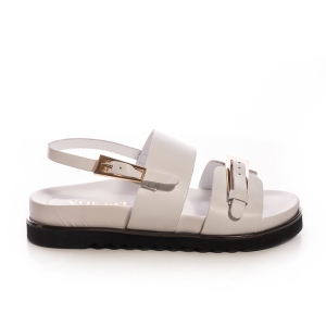 Sandale Dama Piele Albe - Eleganță și Confort!