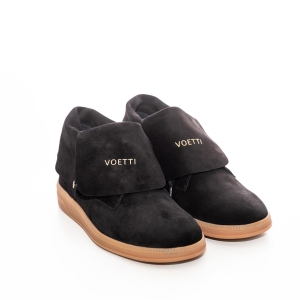 Ghete damă piele întoarsă Voetti - Eleganță și confort!