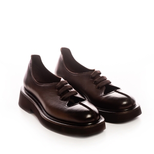 Pantofi piele maro VOETTI - Eleganță și confort!