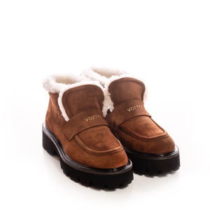 Ghete Iarnă Damă Piele Întoarsă - Căldură și Eleganță.