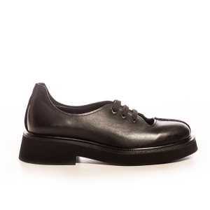 Pantofi Dama Piele Negri Tip Oxford Voetti - Eleganță și confort!