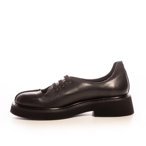 Pantofi Dama Piele Negri Tip Oxford Voetti - Eleganță și confort!