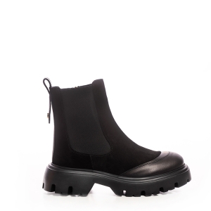 Ghete Chelsea Piele Neagră Damă