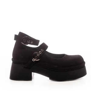 Pantofi damă platformă negri Voetti - Stil și confort!