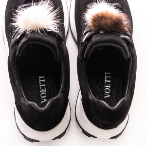 Adidași damă piele întoarsă VOETTI - eleganță și confort!