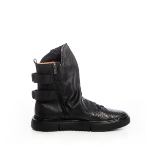 Ghete Piele Înalte Negre