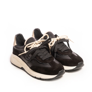 Adidași Piele Neagră Damă - Confort & Stil Urban!