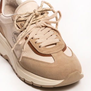 Adidași Damă Piele Bej