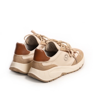 Adidași Damă Piele Bej