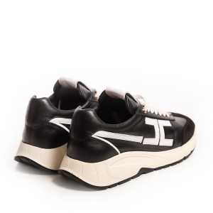 Descoperă stilul: Adidași piele negru