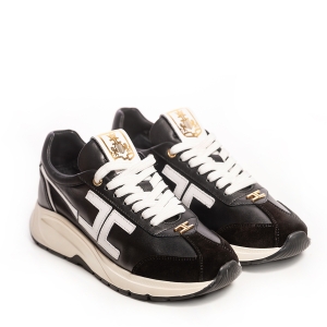 Descoperă stilul: Adidași piele negru