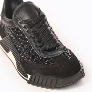 Adidași Negri Piele & Suede - Eleganță și Confort!