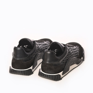 Adidași Negri Piele & Suede - Eleganță și Confort!