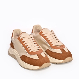 Mocasini Damă Piele Întoarsă Maro - Eleganță și Confort!