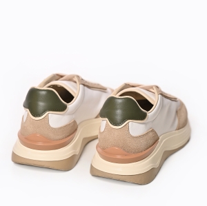 Adidași Dama Piele Roz-Portocaliu - Eleganță și confort la fiecare pas!