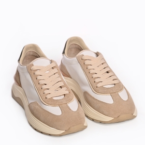 Adidași Dama Piele Roz-Portocaliu - Eleganță și confort la fiecare pas!