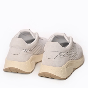 Mocasini Damă Piele Naturală Bej - Eleganță Zilnică!