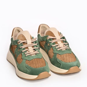 Adidași Dama Dantelă Beige - Eleganță Lejeră!