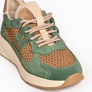 Adidași Dama Dantelă Beige - Eleganță Lejeră!