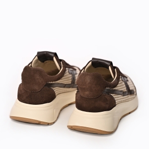 Adidași Dama Piele Roz-Portocaliu - Eleganță și confort la fiecare pas!