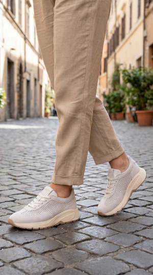 Adidași Damă Piele Întoarsă - Eleganță & Confort!