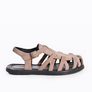 Sandale Femei VOETTI Nude Piele Întoarsă Casual Confortabile